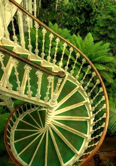 Spiral Staircase, Kew Gardens, London 