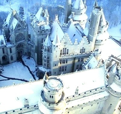 Snow Castle, Pierrefonds, France