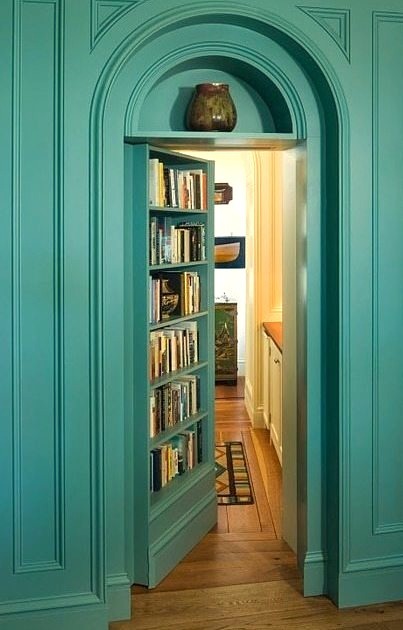 Secret Library Room, Penobscot Bay, Maine
