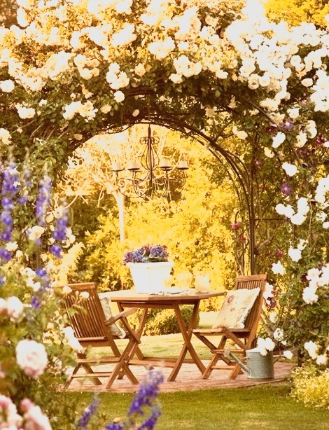 Arched Garden Entry, Provence, France