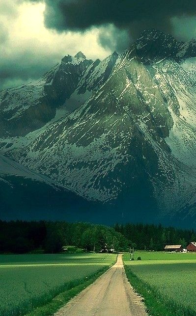 Summer Storm, The Alps, France
