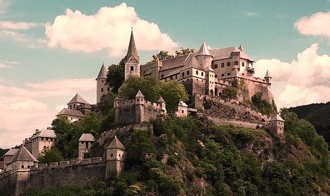 Mountain Top, Hochosterwitz Castle, Austria