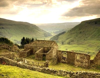 Ancient Ruins, Yorkshire, England