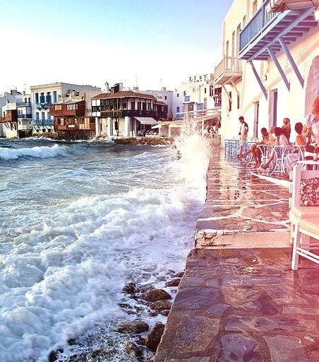 Seaside, Mykonos, Greece