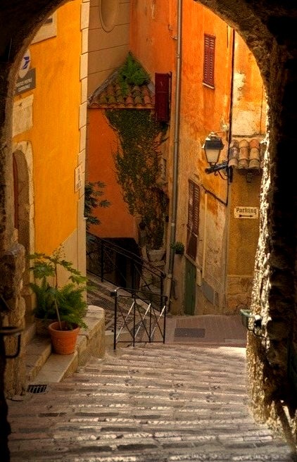 Medieval Passage, Roquebrune, France 